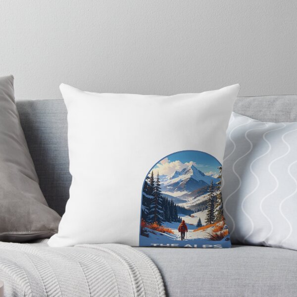 Item preview, The Alps France Travel Sticker designed and sold by TulipaGraphics.