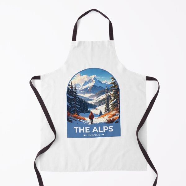 Item preview, The Alps France Travel Sticker designed and sold by TulipaGraphics.