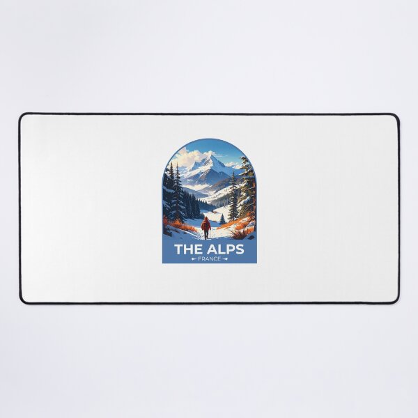 Item preview, The Alps France Travel Sticker designed and sold by TulipaGraphics.