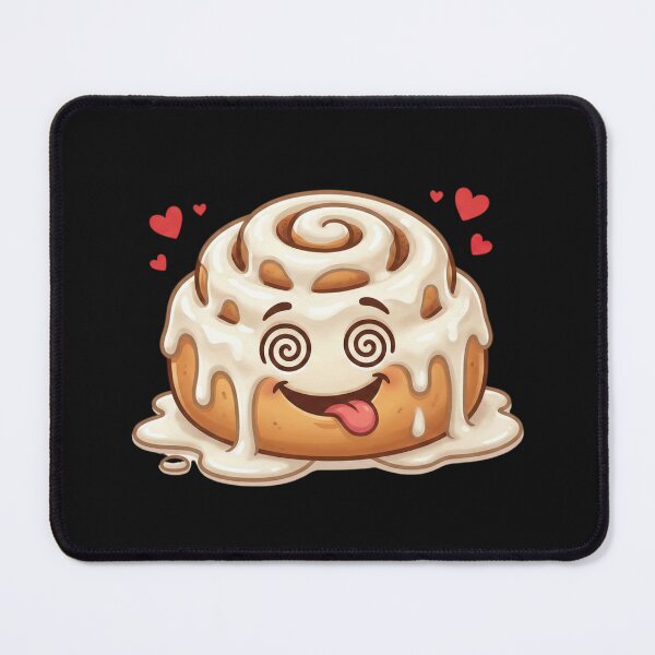 Item preview, Crazy for Cinnamon Rolls - Kawaii Pastry Love - Valentine's Day designed and sold by Muse Merch.
