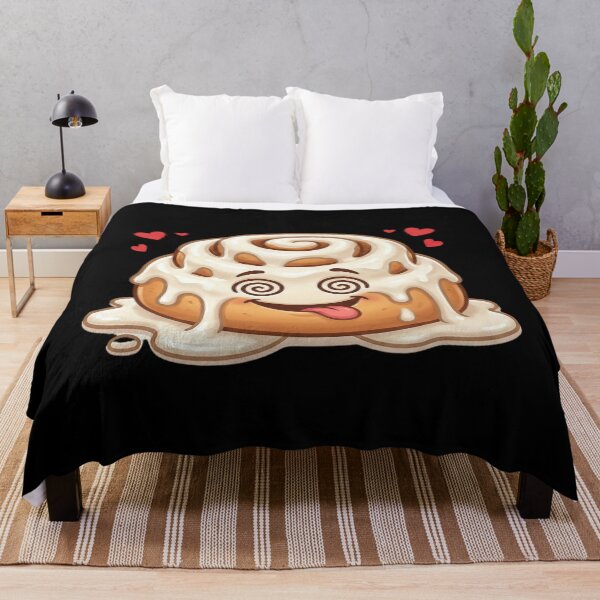 Item preview, Crazy for Cinnamon Rolls - Kawaii Pastry Love - Valentine's Day designed and sold by Muse Merch.