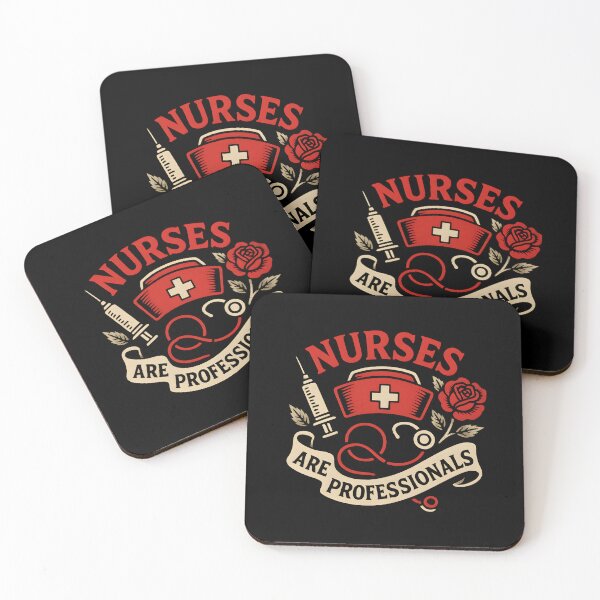 Item preview, Nurses Are Professionals designed and sold by DemureArtsy.
