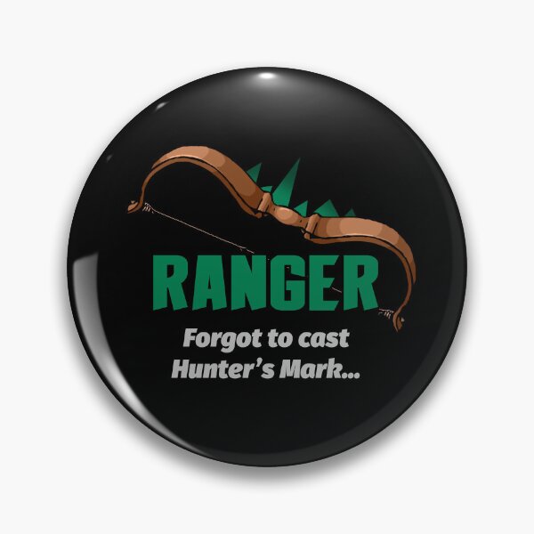 Item preview, Ranger Class Forgot to Cast Hunter's Mark RPG Tabletop designed and sold by FeyTavern.