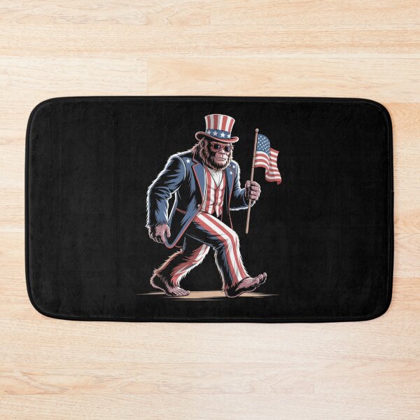 Item preview, Patriotic Bigfoot Sasquatch 4Th Of July designed and sold by SiegridOffical.