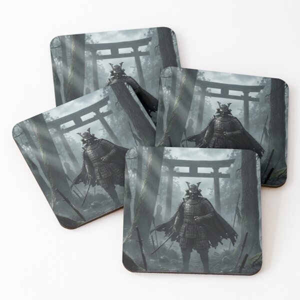 Item preview, Dark Samurai Warrior – Misty Battlefield designed and sold by Rose Collection Shop.