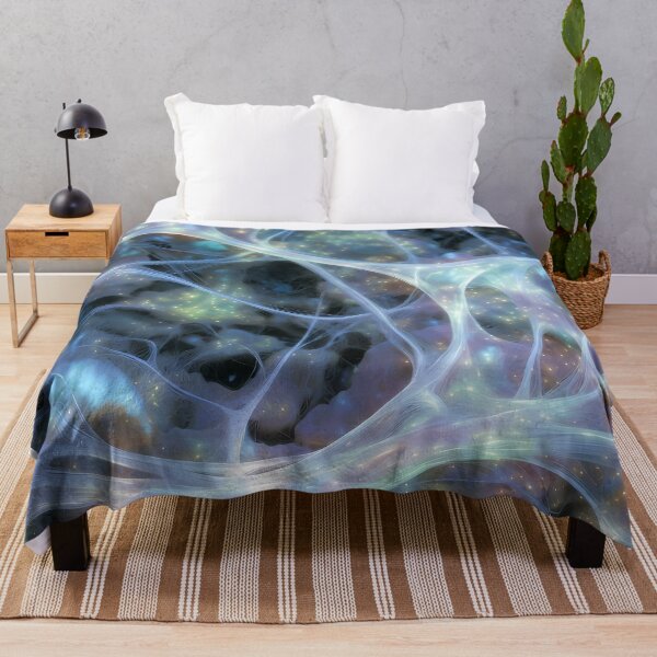 Item preview,  Scifi Theme Grayish Texture of Asymmetrical Glowing Biological Neuron Synapses (image size 7840x11680) designed and sold by Digital-Davinci.