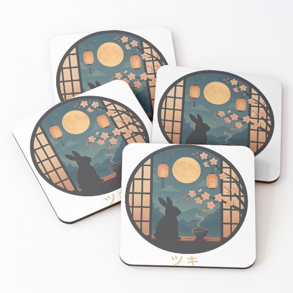 Item preview, Tsuki – Moonlit Blossoms and the Midnight Rabbit designed and sold by thtCMRAguy.