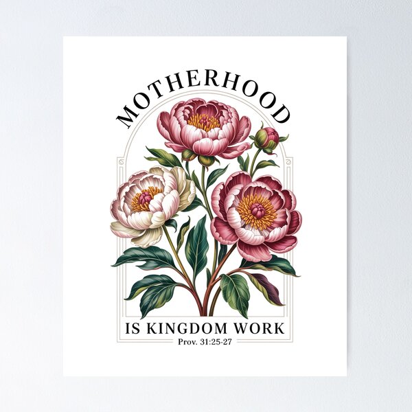 Item preview, Motherhood Is Kingdom Work Mothers Day designed and sold by HeinzanoWeno.