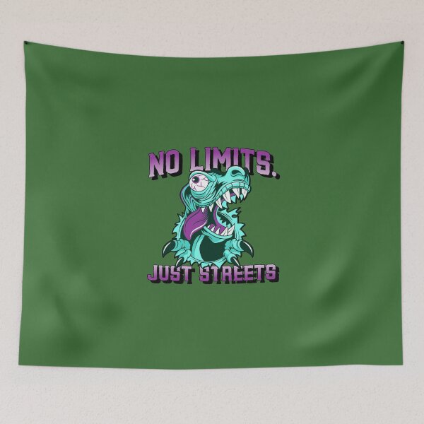 Item preview, No Limits, Just Streets bear street. designed and sold by "Vibe & Style Merch".