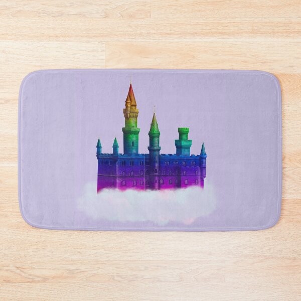 Item preview, Rainbow Fairytale Castle on Clouds designed and sold by AnneOther.