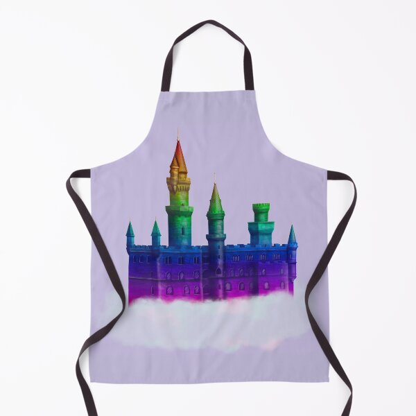 Item preview, Rainbow Fairytale Castle on Clouds designed and sold by AnneOther.
