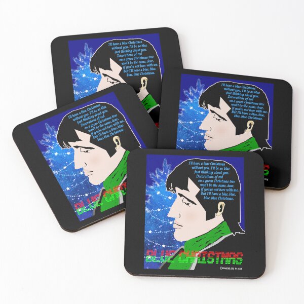 Item preview, Blue Christmas designed and sold by EyeMagined.