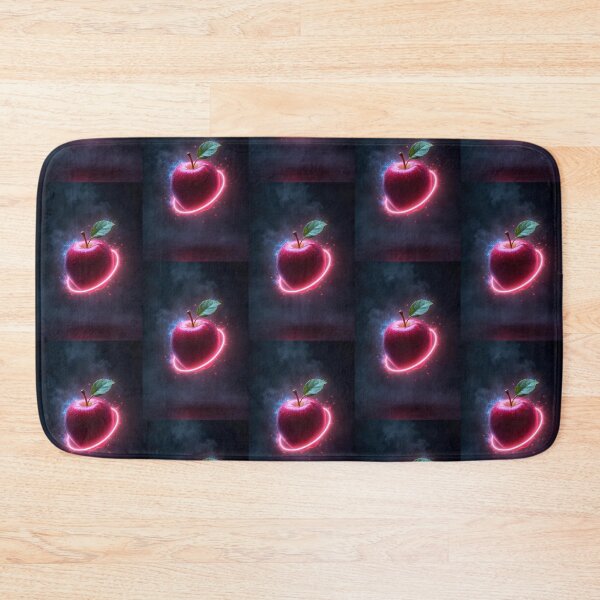 Item preview, Neon Aura Apple – Mystical Energy Fruit Art designed and sold by OhmAuraArt.