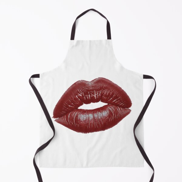 Item preview, Glossy Red Lips Kiss Mark – Aesthetic Sticker designed and sold by Urban Line.