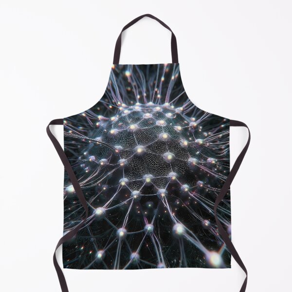 Item preview, Scifi Theme Grayish Texture of Asymmetrical Glowing Biological Neuron Synapses (image size 7840x11680) designed and sold by Digital-Davinci.