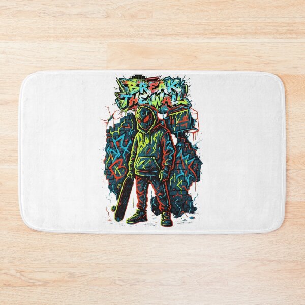 Item preview, Break The Wall designed and sold by SketchNStyle.