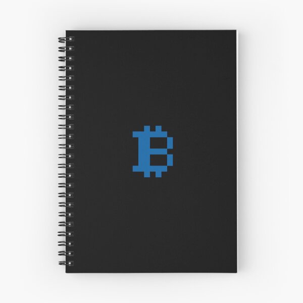 Item preview, Bitcoin Logo Retro Pixel Game - Blue designed and sold by CyberRex.