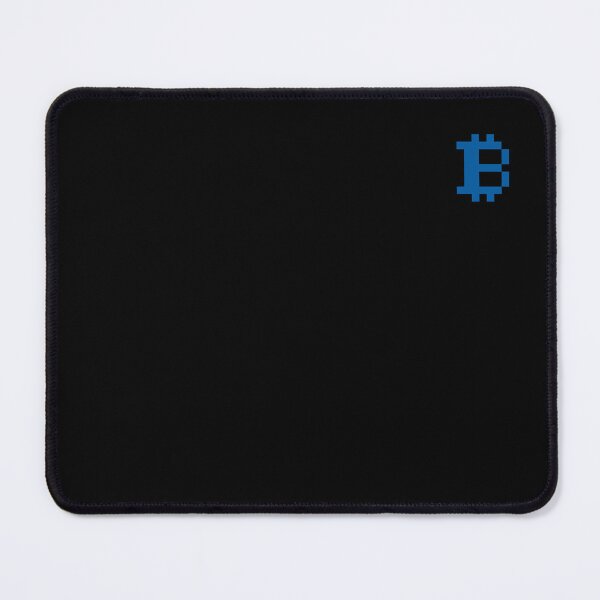 Item preview, Bitcoin Logo Retro Pixel Game - Blue designed and sold by CyberRex.