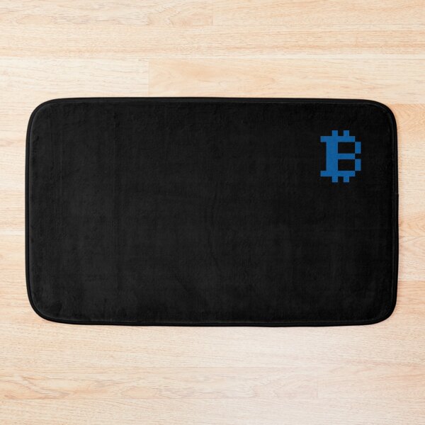 Item preview, Bitcoin Logo Retro Pixel Game - Blue designed and sold by CyberRex.
