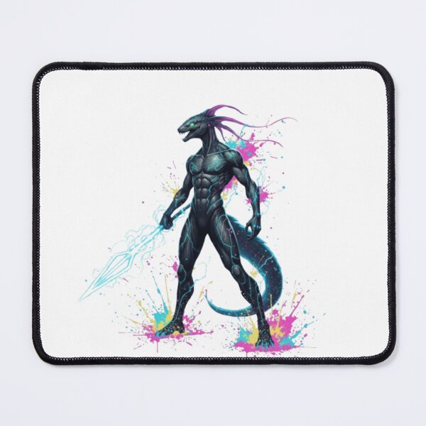 Item preview, Cyberpunk Electric Eel Warrior designed and sold by Royalcatch.