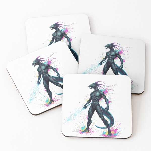Item preview, Cyberpunk Electric Eel Warrior designed and sold by Royalcatch.