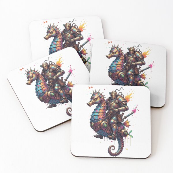 Item preview, Steampunk Seahorse Knight designed and sold by Royalcatch.
