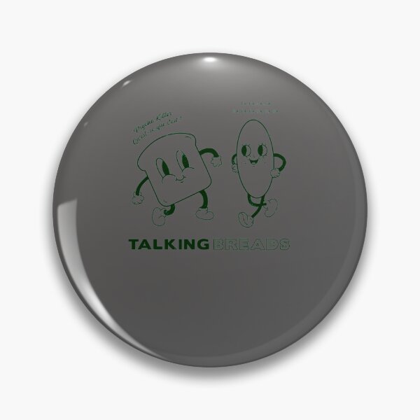 Item preview, TALKING-BREADS-T-SHIRT-(1) designed and sold by YusraLoeravv.