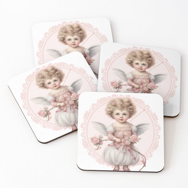 Item preview, Cute Vintage Cupid Angel designed and sold by Jonaree Art Design.
