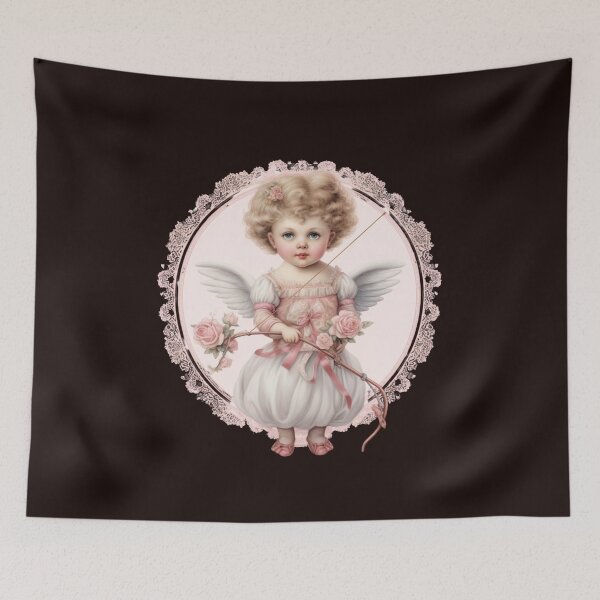 Item preview, Cute Vintage Cupid Angel designed and sold by Jonaree Art Design.