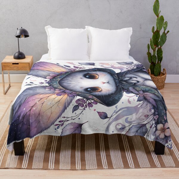 Item preview, Cute Gothic Watercolor Rabbit Nature designed and sold by RubisLeaf.