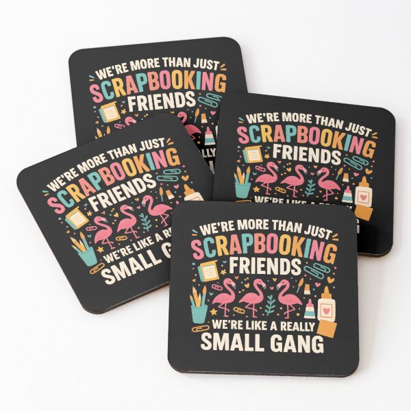 Item preview, We're More Than Just Scrapbooking Friends Gang Scrapbook designed and sold by hemagamo.