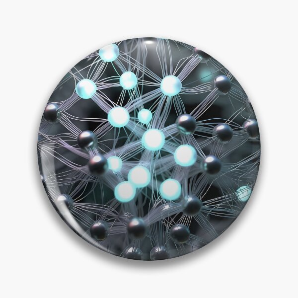Item preview, Scifi Theme Grayish Texture of Asymmetrical Glowing Biological Neuron Synapses (image size 7840x11680) designed and sold by Digital-Davinci.