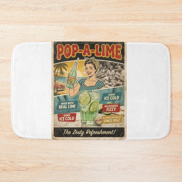 Item preview, Pop-A-Lime Perfection: Retro Refreshment Since 1952 designed and sold by ForeverPrintsOK.