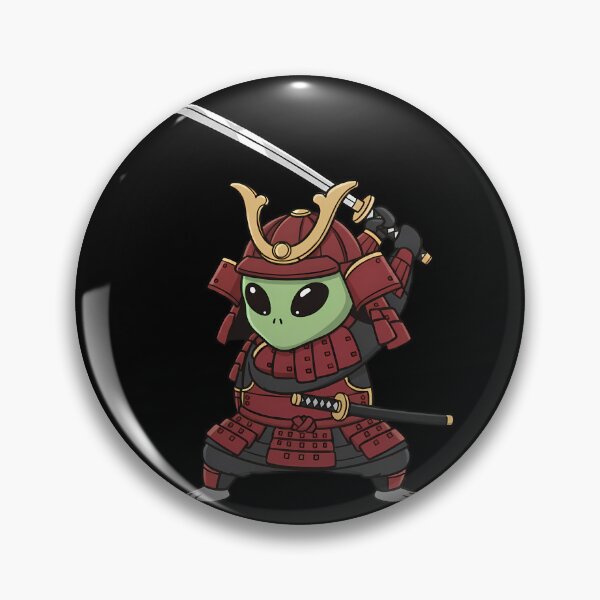 Artikelvorschau, Niedliches Alien-Samurai-Krieger-Katana-Schwert entworfen und verkauft von k3rstman1.