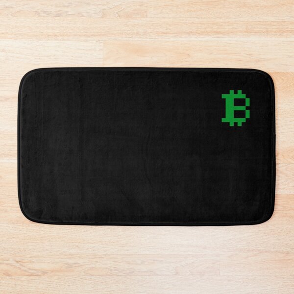 Item preview, Bitcoin Logo Retro Pixel Game - Green designed and sold by CyberRex.