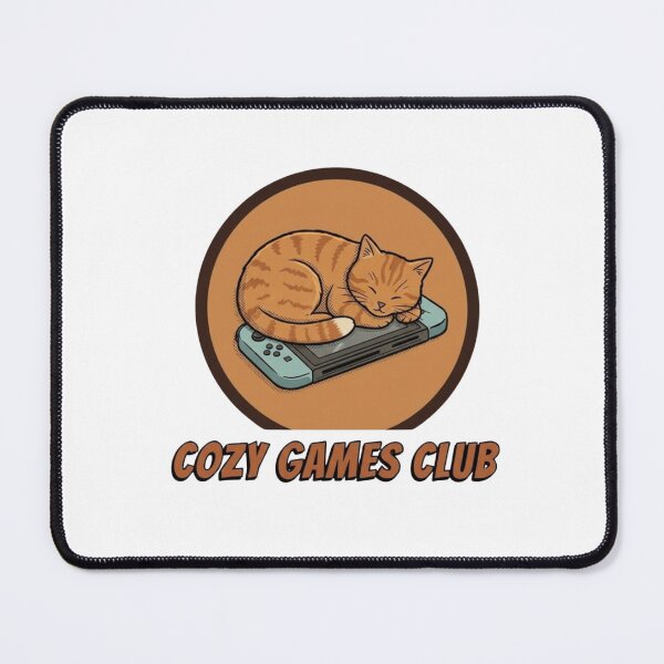 Item preview, Cozy Cat Nap on Handheld Console - Gamer Aesthetic designed and sold by Trend Drops Mad.