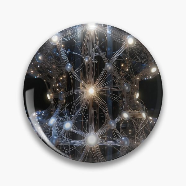 Item preview, Scifi Theme Grayish Texture of Asymmetrical Glowing Biological Neuron Synapses (image size 7840x11680) designed and sold by Digital-Davinci.