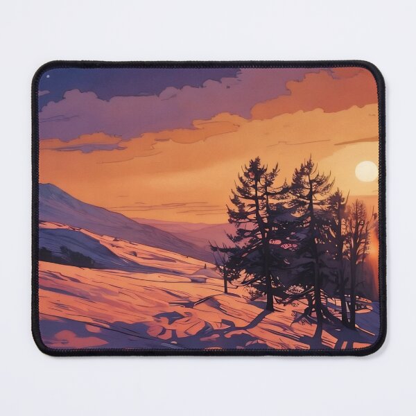 Item preview, Mountainside Sunset designed and sold by tomorrowsart.