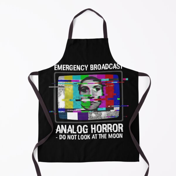 Item preview, Retro TV Glitch Face Analog Horror Static designed and sold by k3rstman1.