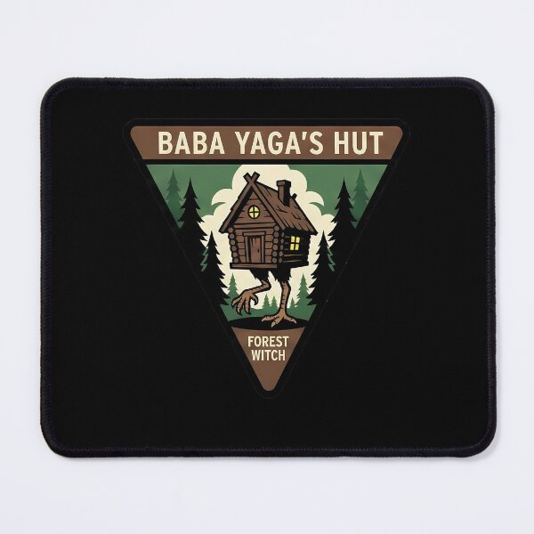 Item preview, Baba Yaga's Hut Forest Witch Slavic Folklore designed and sold by k3rstman1.