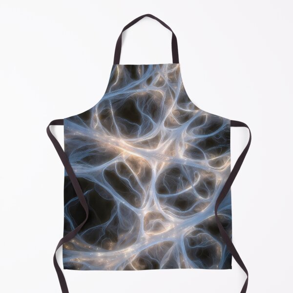 Item preview, Scifi Theme Grayish Texture of Asymmetrical Glowing Biological Neuron Synapses (image size 7840x11680) designed and sold by Digital-Davinci.