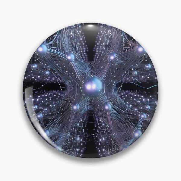 Item preview, Scifi Theme Grayish Texture of Asymmetrical Glowing Biological Neuron Synapses (image size 7840x11680) designed and sold by Digital-Davinci.