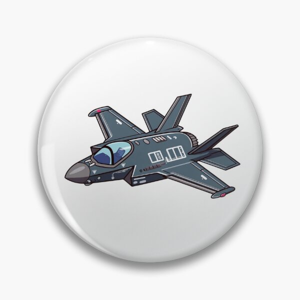 Item preview, Anime Stealth Jet Flying | F-35 Inspired Fighter Cartoon Art designed and sold by Combat Skies.