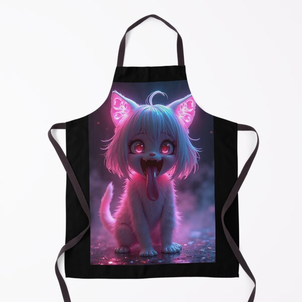 Item preview, Neon Anime Tongue – Rebellious Dark Aesthetic Art designed and sold by OhmAuraArt.