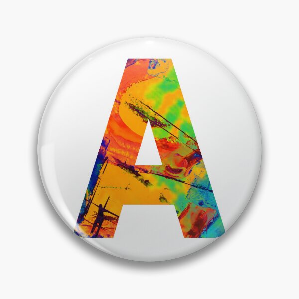 Item preview, Colorful Abstract Letter A T-Shirt Art designed and sold by CoolGTees.