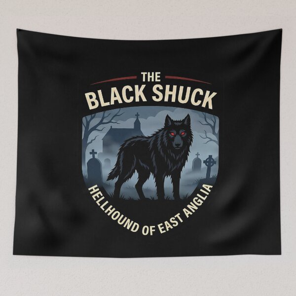 Item preview, Black Shuck Hellhound East Anglia Mythical Beast designed and sold by k3rstman1.