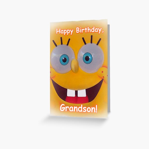 Grandson Birthday Greeting Card