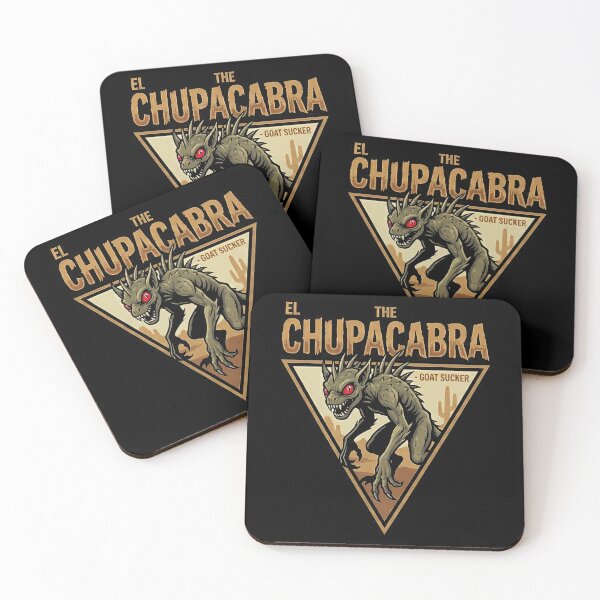 Item preview, El Chupacabra Goat Sucker Cryptid Monster Legend designed and sold by k3rstman1.