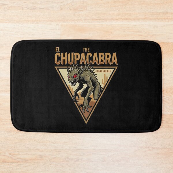 Item preview, El Chupacabra Goat Sucker Cryptid Monster Legend designed and sold by k3rstman1.