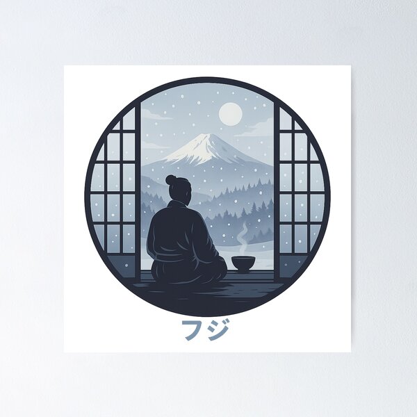 Item preview, Fuji – Winter Serenity designed and sold by thtCMRAguy.